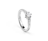Anello Damiani Donna Venere Full Pave in Oro bianco Diamante 0.38 Ct 81080888 - 81080888